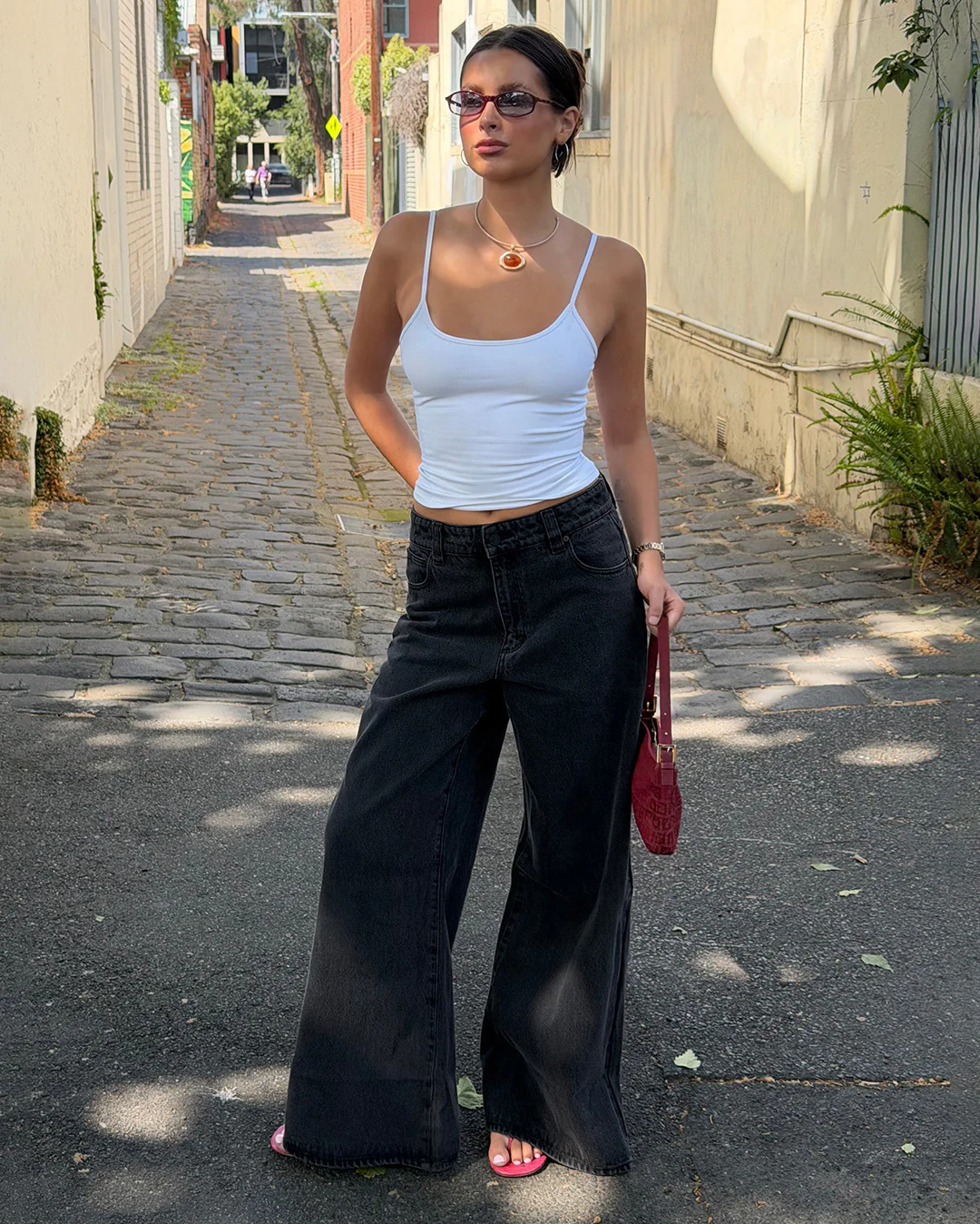 94 Baggy Heidi Recycled Denim Jeans - Heidi - Image 2