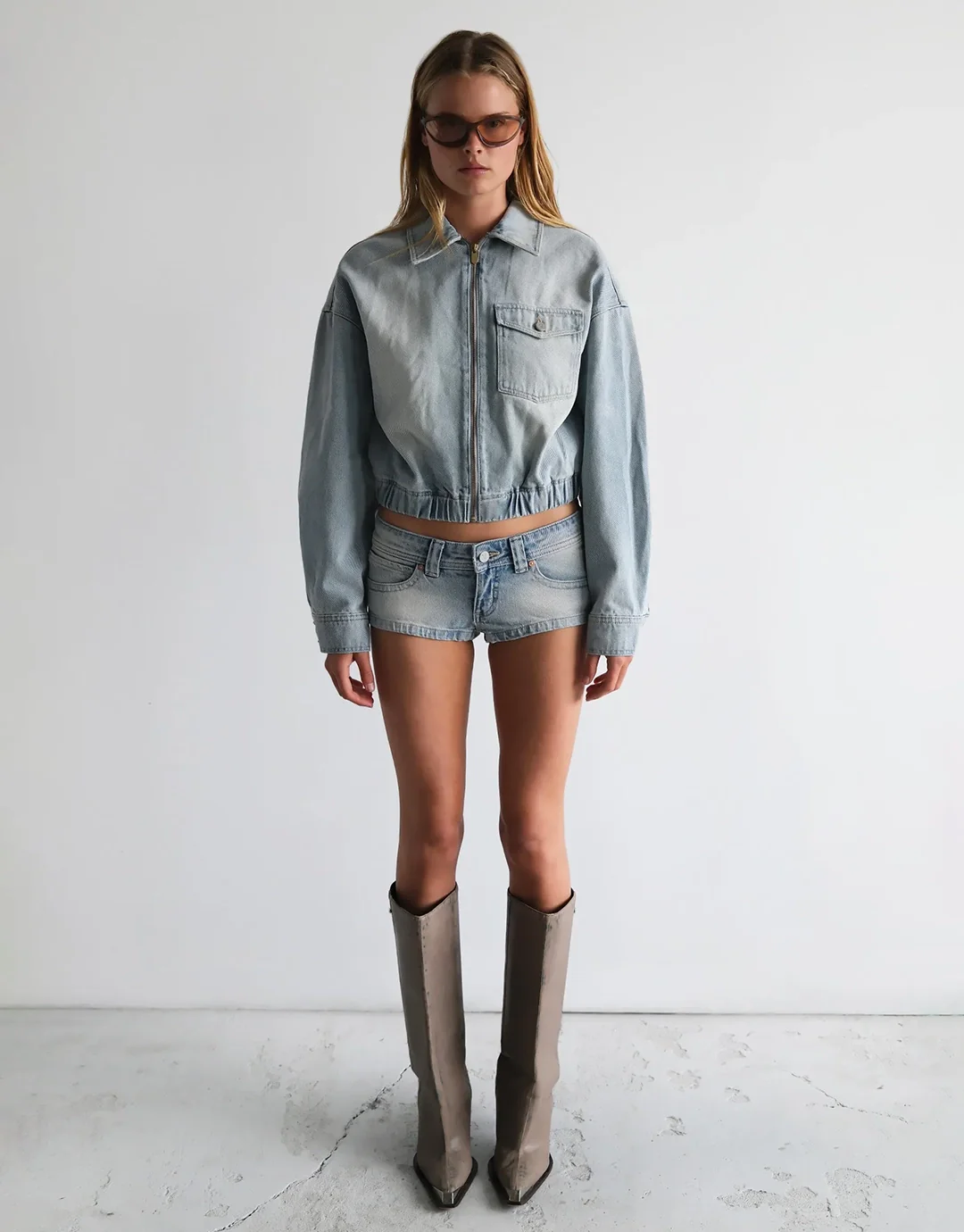 00 Super Low Rise Mini Shorts - Stella - Image 2