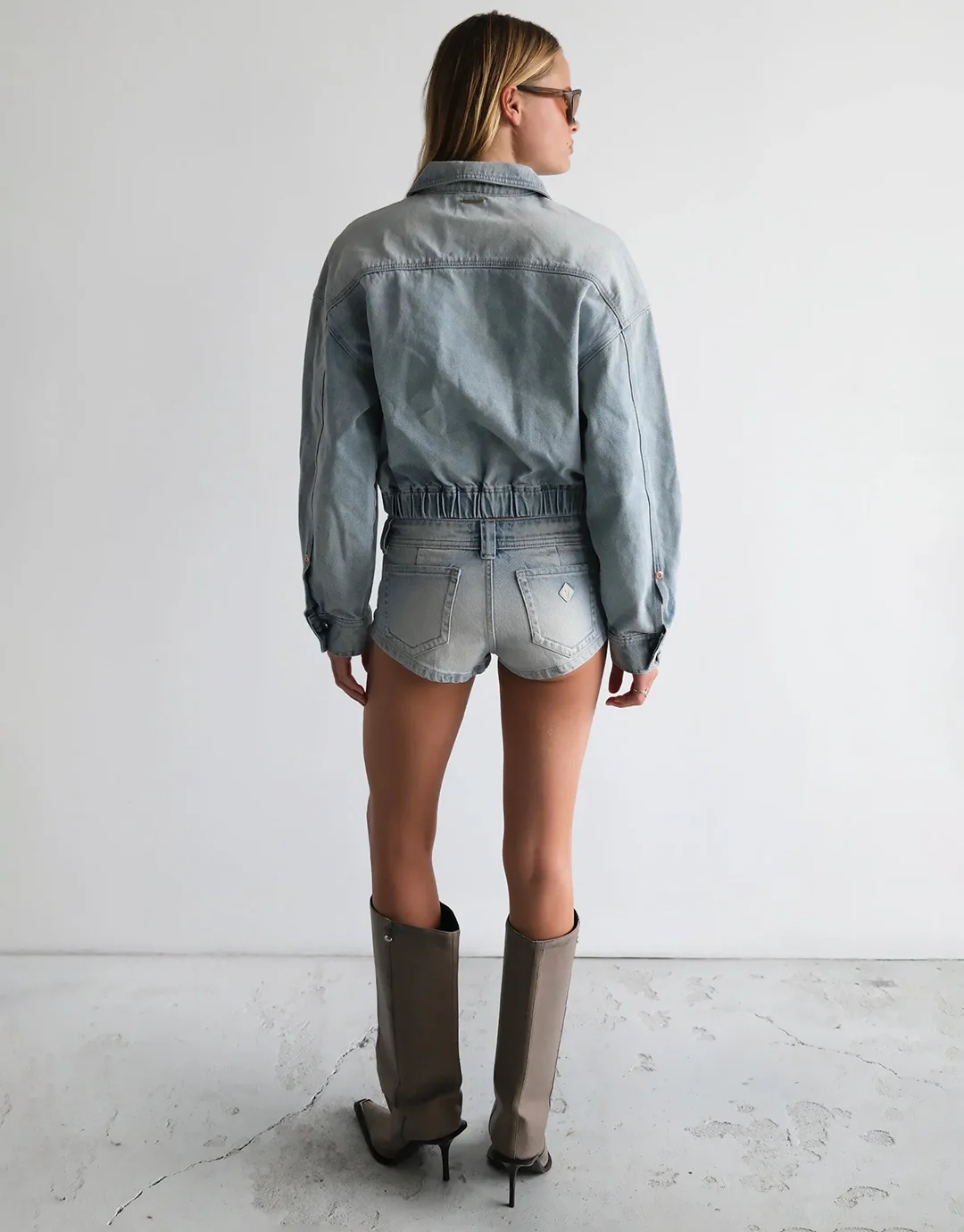 00 Super Low Rise Mini Shorts - Stella - Image 3