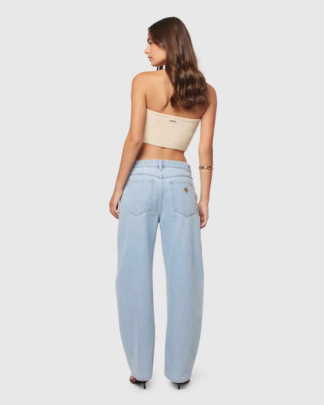 95 Kendall Barrell Denim Jeans Light Vintage Blue - Light Vintage Blue - Image 3