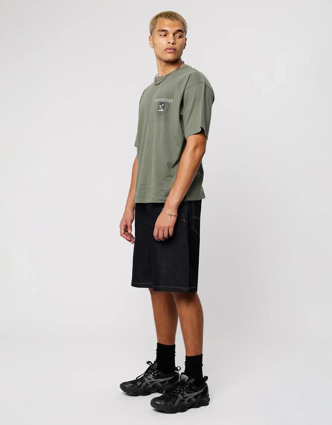 A5 Baggy Denim Shorts - Scout - Image 4