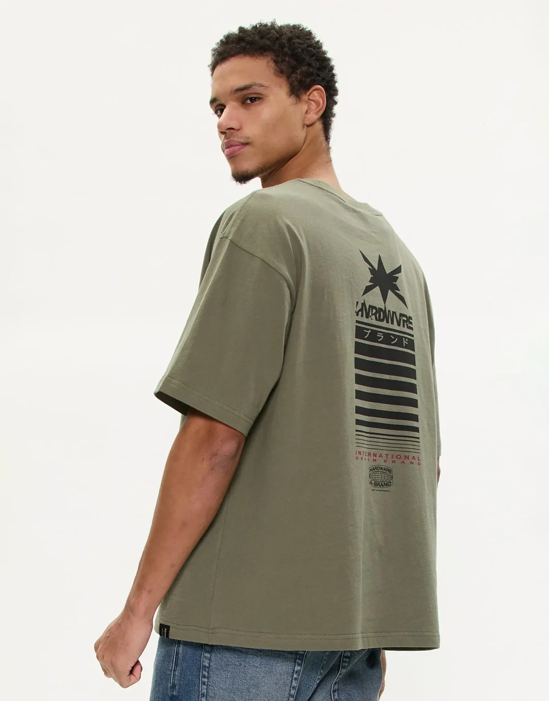 Bobby In Motion T-Shirt - Sage Green - Image 2