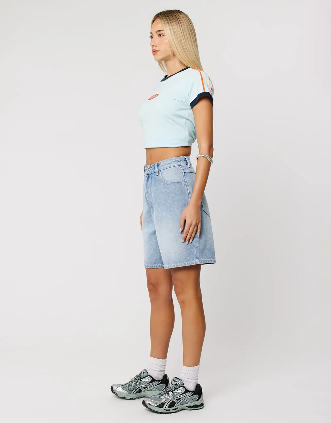 Carrie Denim Shorts - Jordan Worn - Image 3
