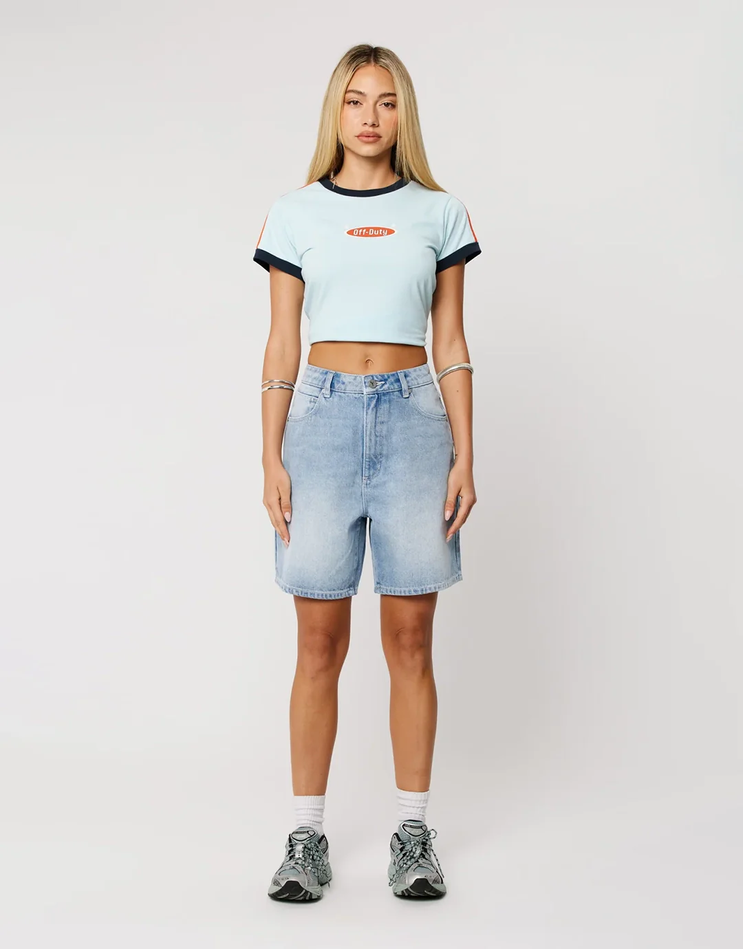 Carrie Denim Shorts - Jordan Worn - Image 5