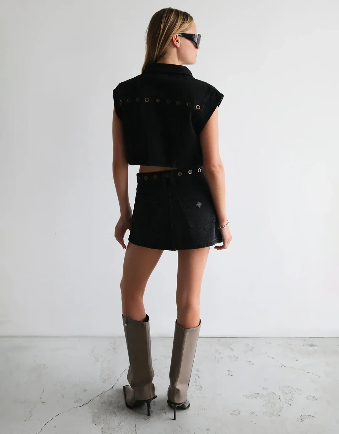 My Rose Shacket - Brie Eyelet - Image 4