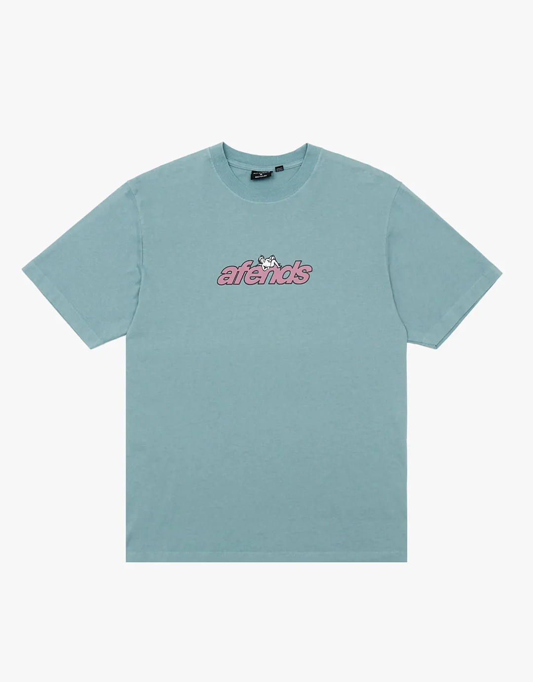 Angel Boy Retro T-Shirt - Washed Overcast - Image 7