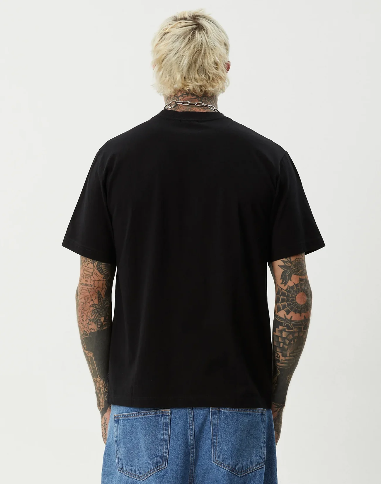 Burnin Retro T-Shirt - Black - Image 5