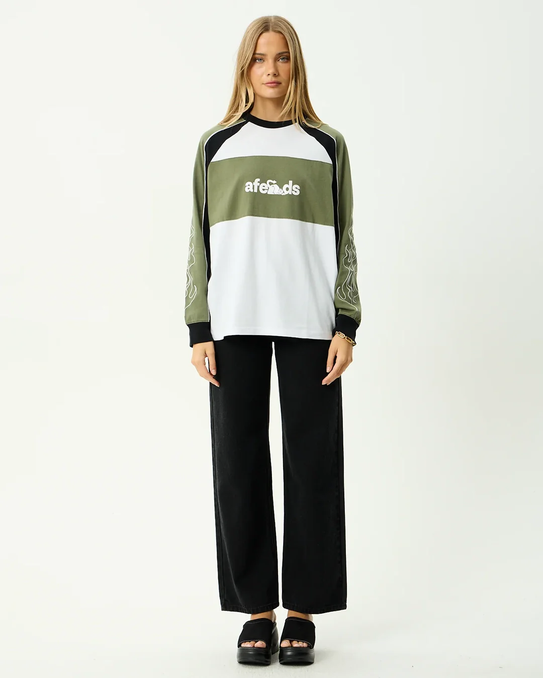 Dirts - Long Sleeve T-Shirt - Deep Olive - Image 2