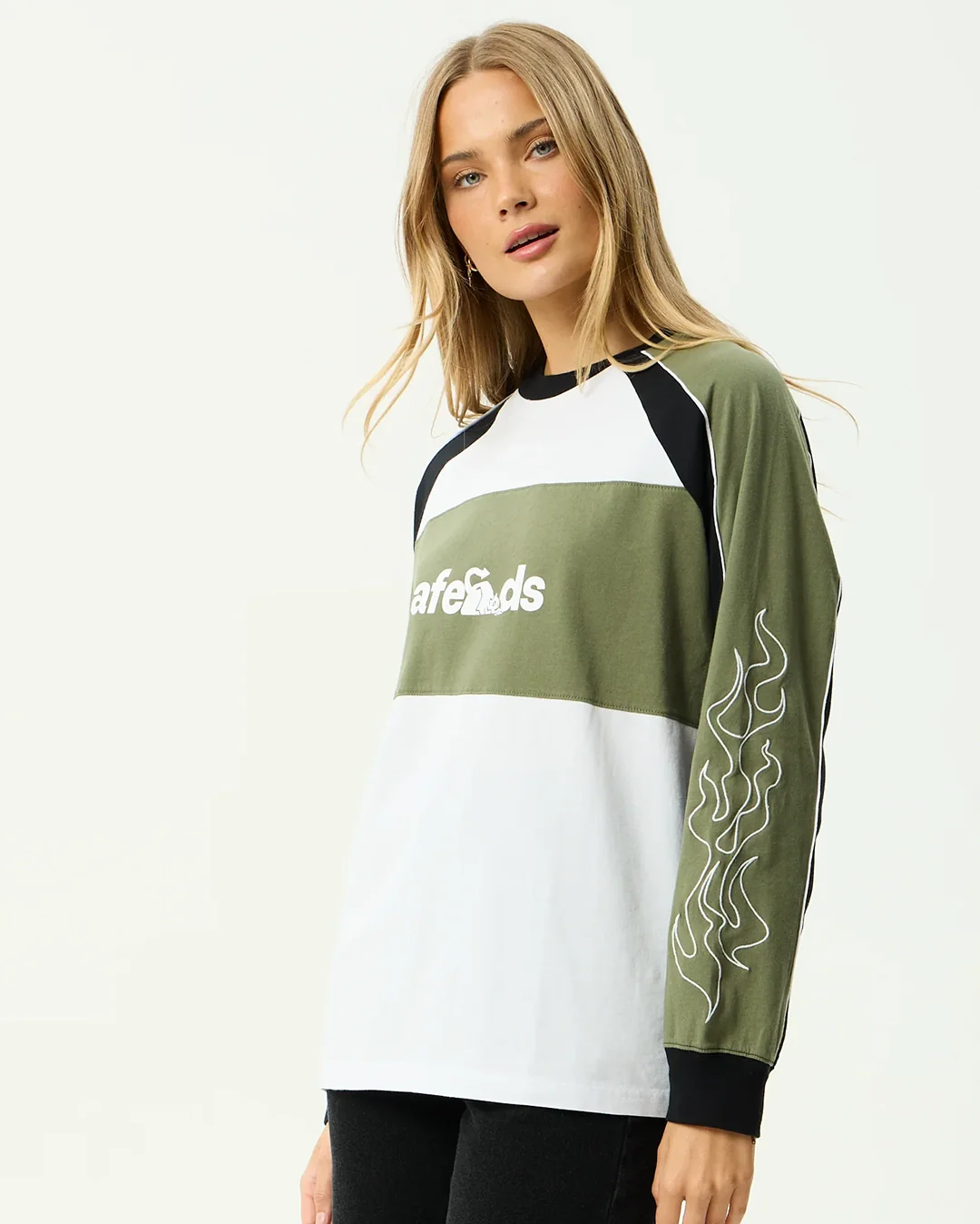 Dirts - Long Sleeve T-Shirt - Deep Olive - Image 4