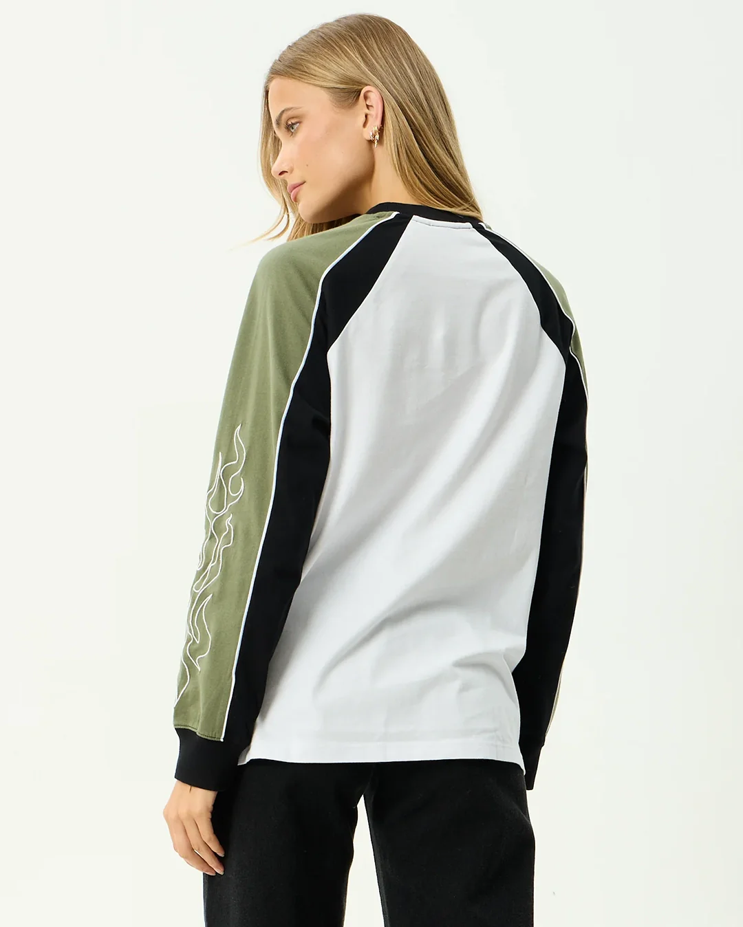 Dirts - Long Sleeve T-Shirt - Deep Olive - Image 6