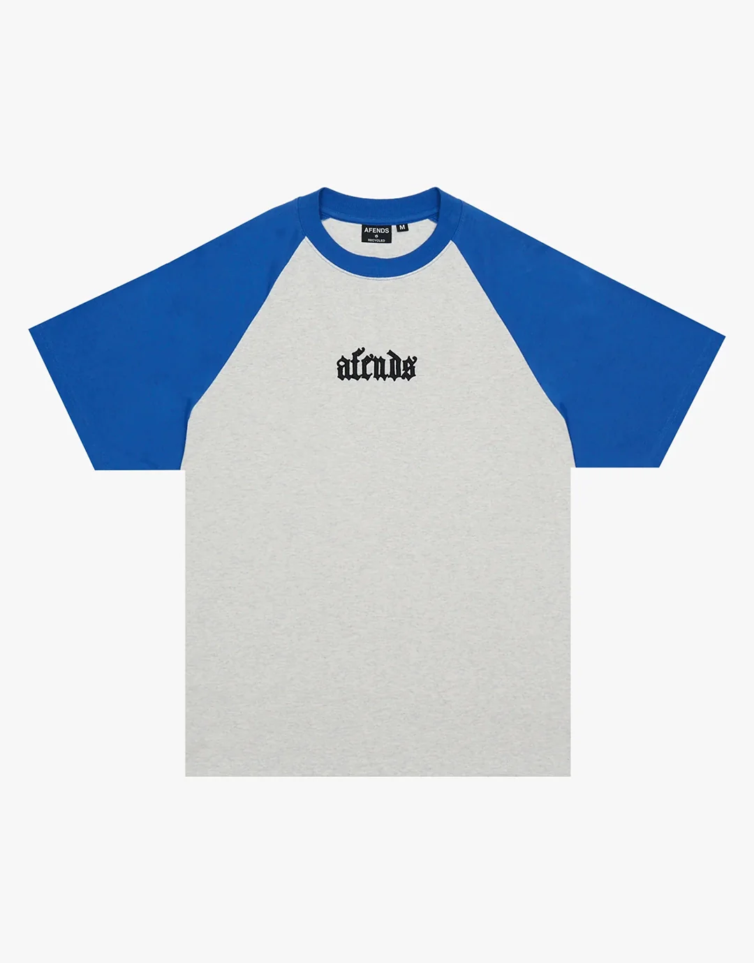 Drop Zone Heavyweight Raglan T-Shirt- Grey Marle - Grey Marle - Image 2
