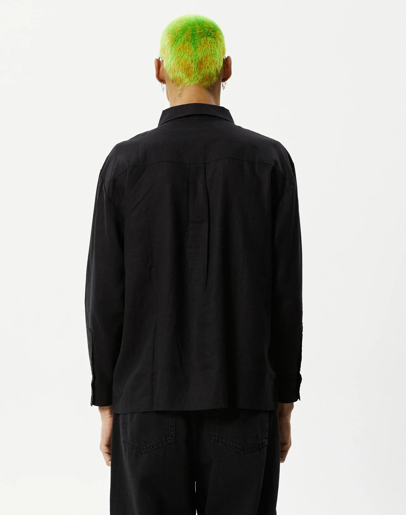 Everyday Long Sleeve Shirt - Black - Image 4