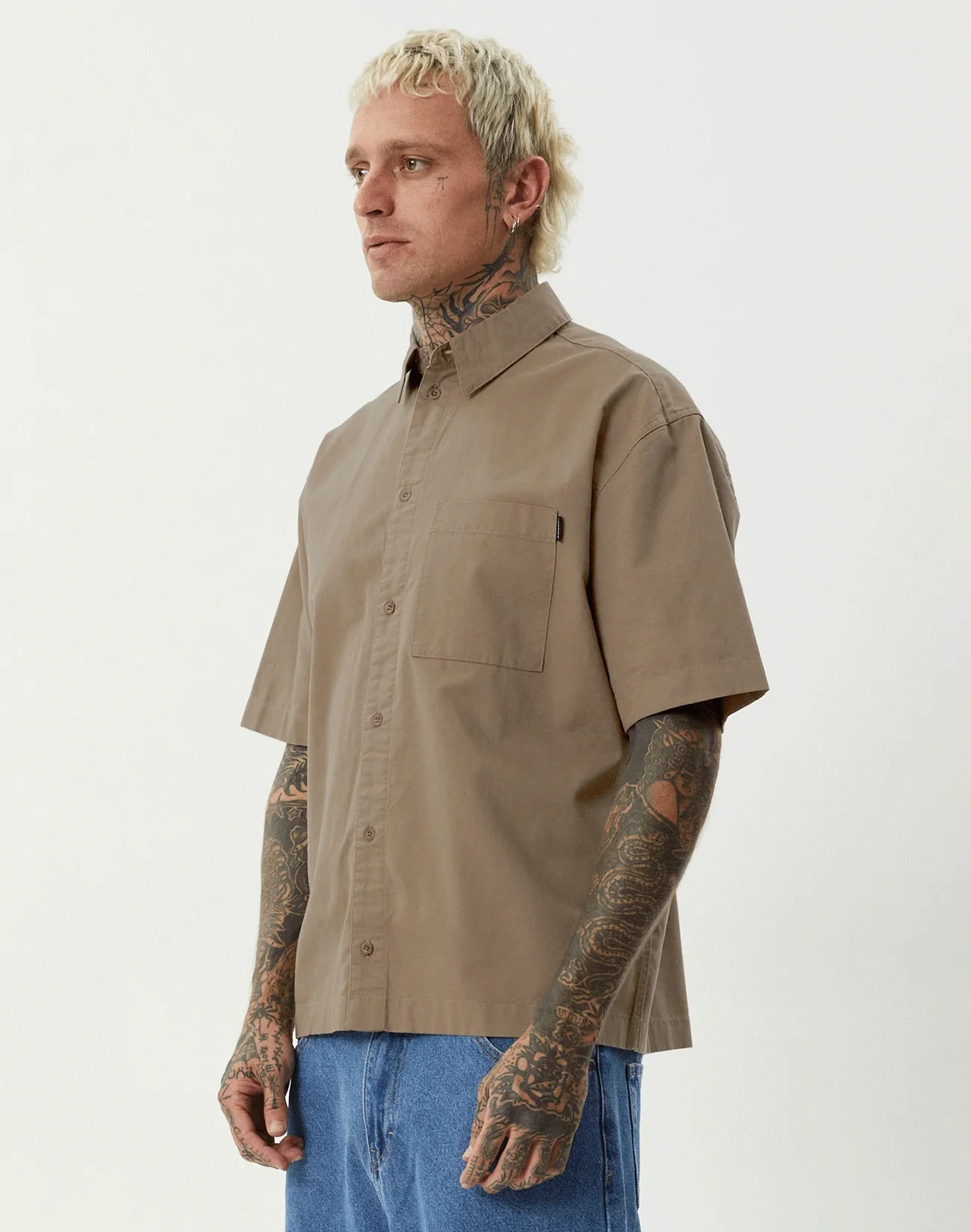Everyday Shorts Sleeve Shirt - Fossil - Image 4