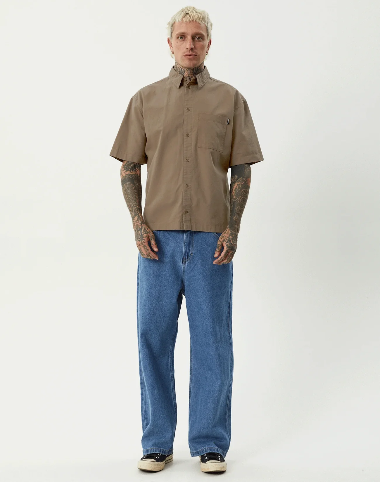 Everyday Shorts Sleeve Shirt - Fossil - Image 5