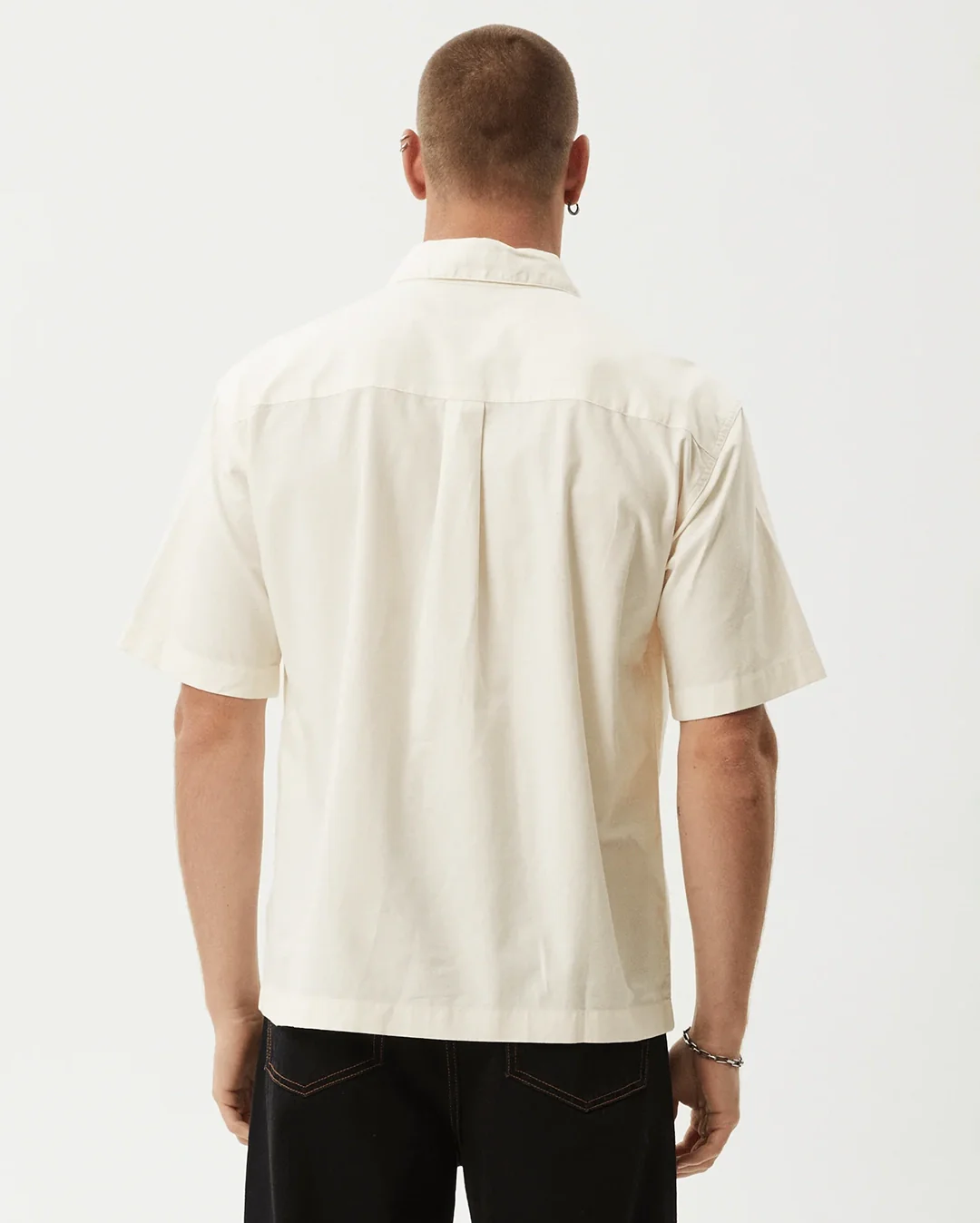 Everyday Short Sleeve Shirt - Off White - Image 4