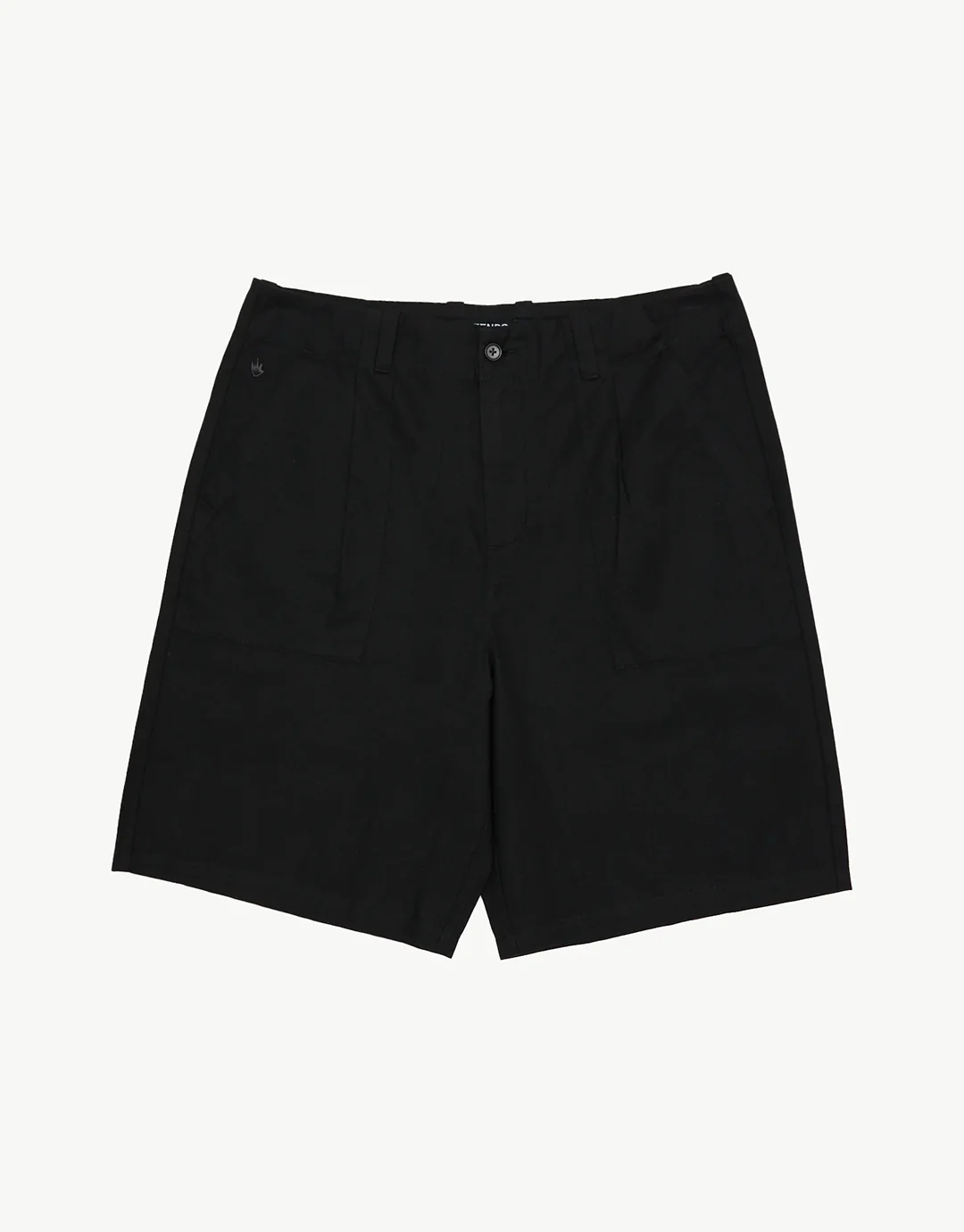 Glider 22" Pleated Shorts - Black - Image 4