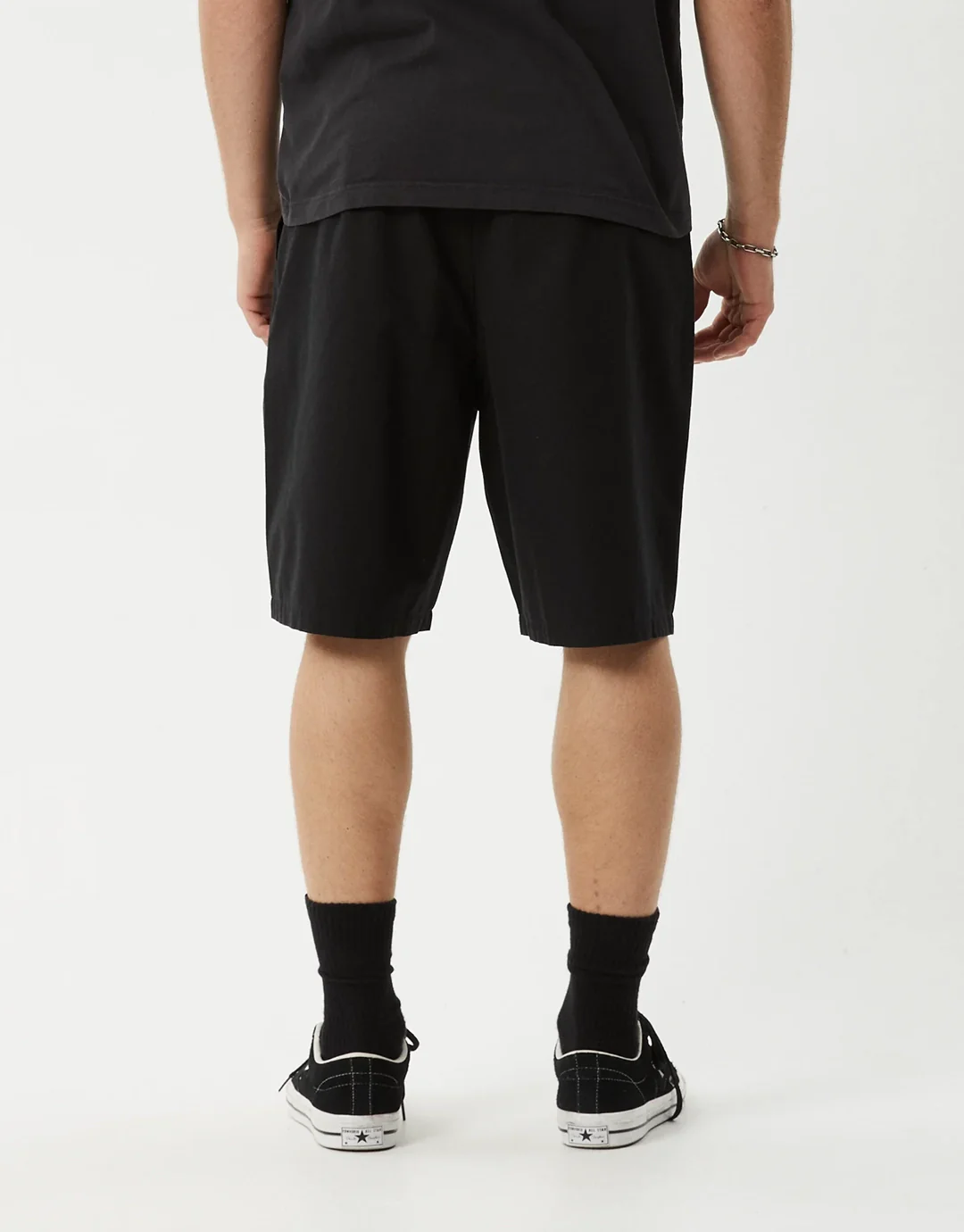 Glider 22" Pleated Shorts - Black - Image 8