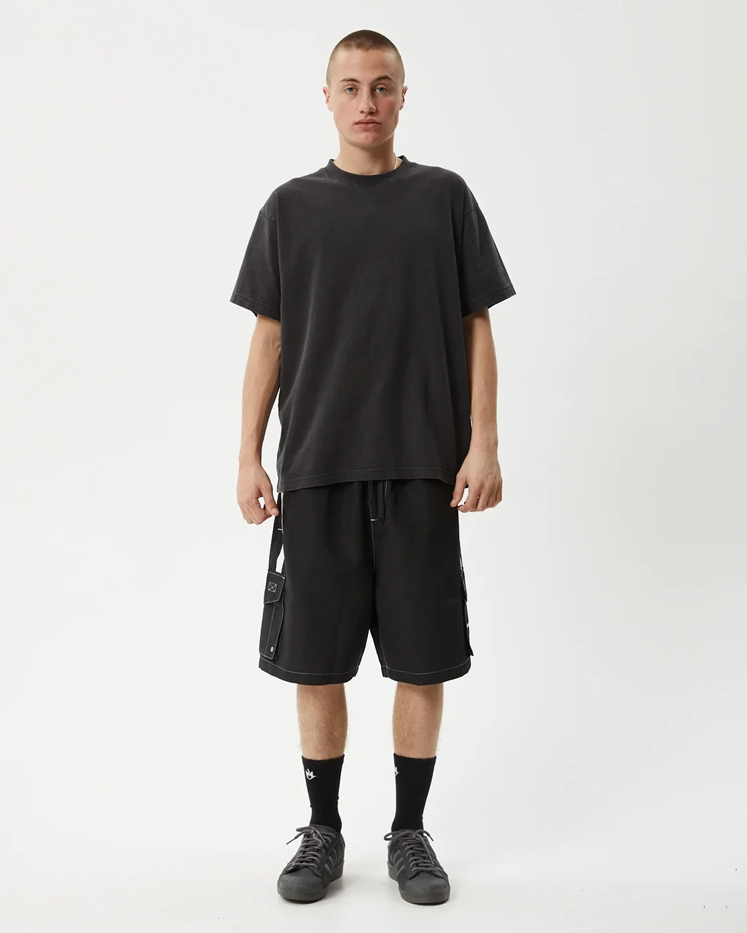 House Related 20" Cargo Swim ShortS - Black - Image 3