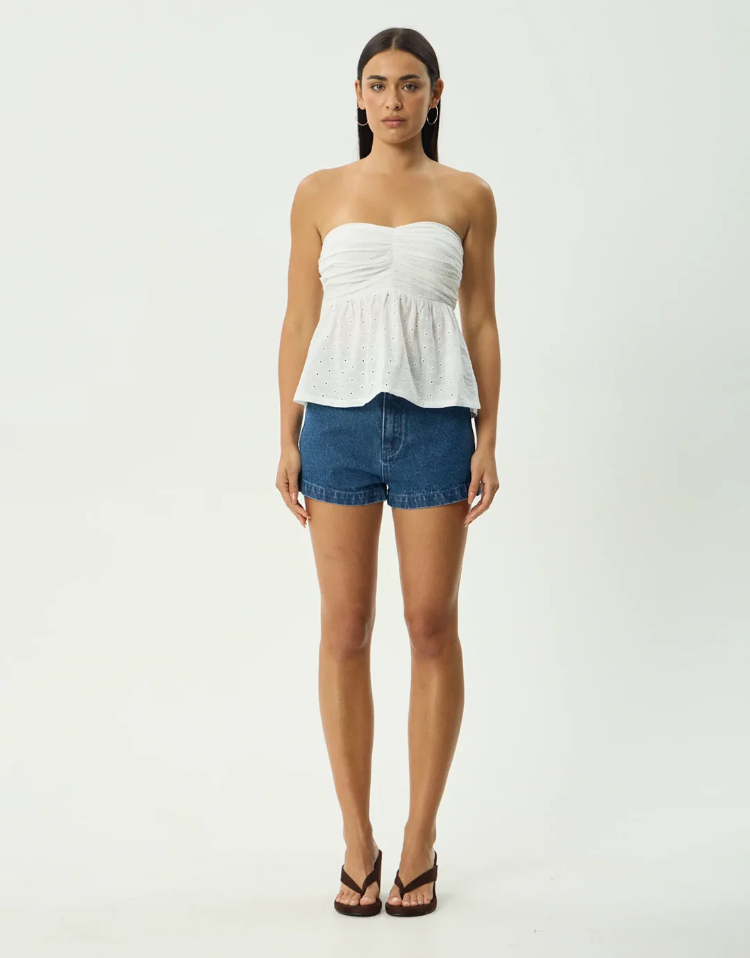 Kindred Strapless Top - White - Image 4