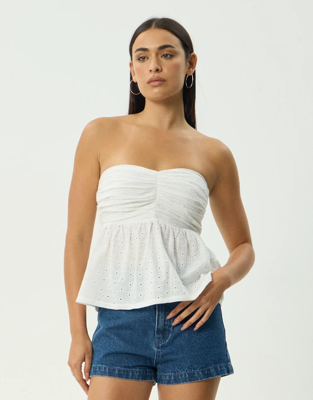 Kindred Strapless Top - White - Image 6