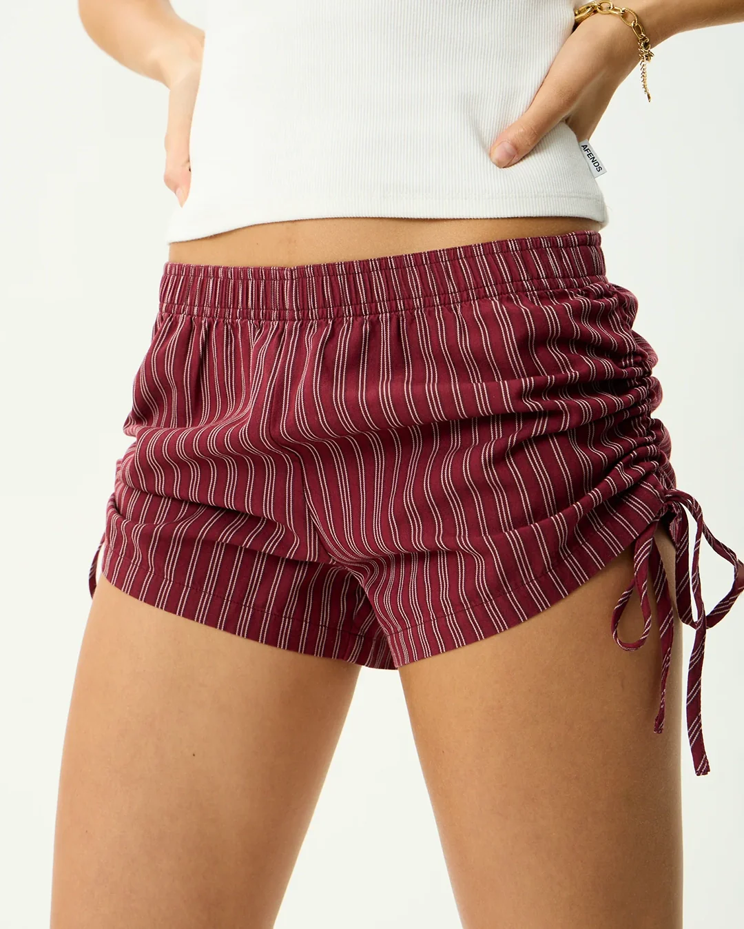 Ledger - Short - Burgundy Stripe - Image 6