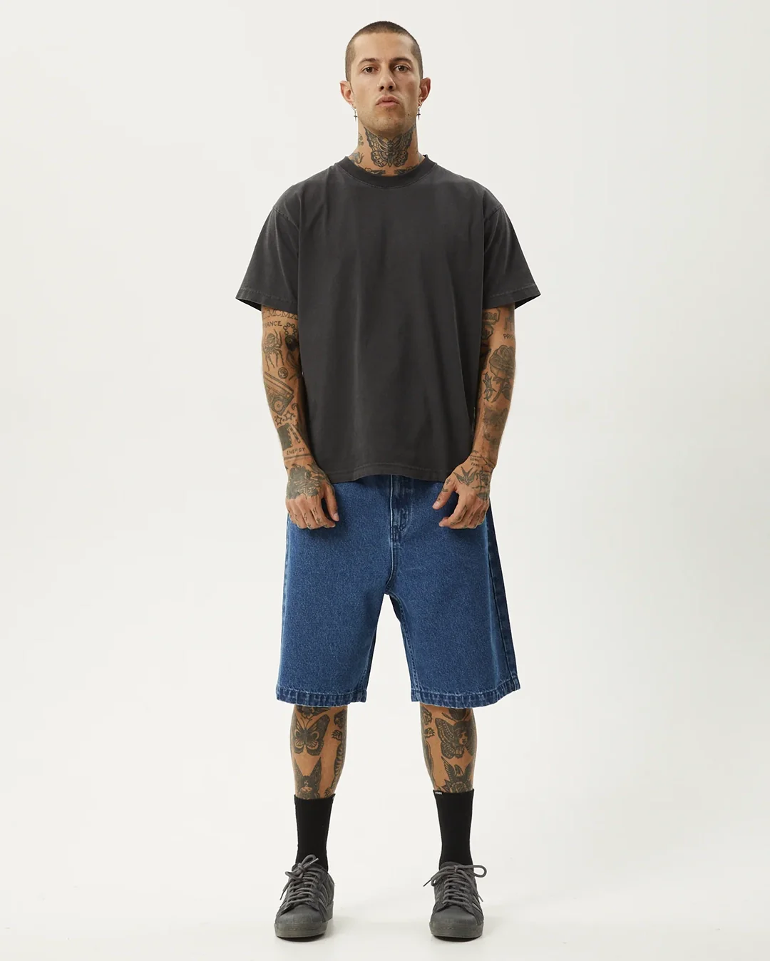 Lil C Denim Baggy 20" Shorts - Authentic Blue - Image 3