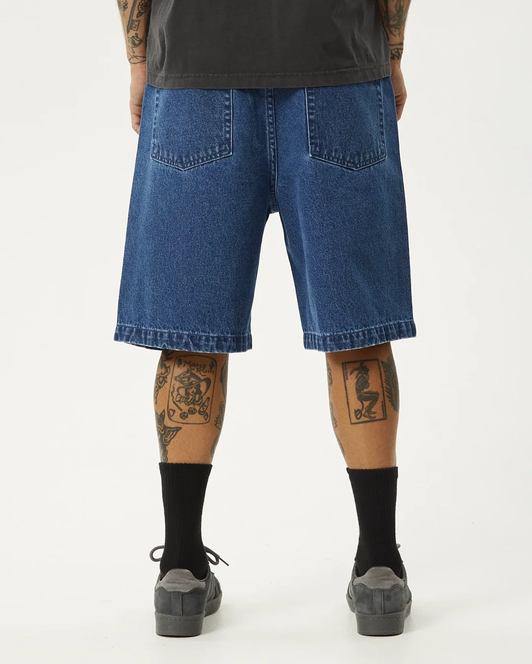 Lil C Denim Baggy 20" Shorts - Authentic Blue - Image 6