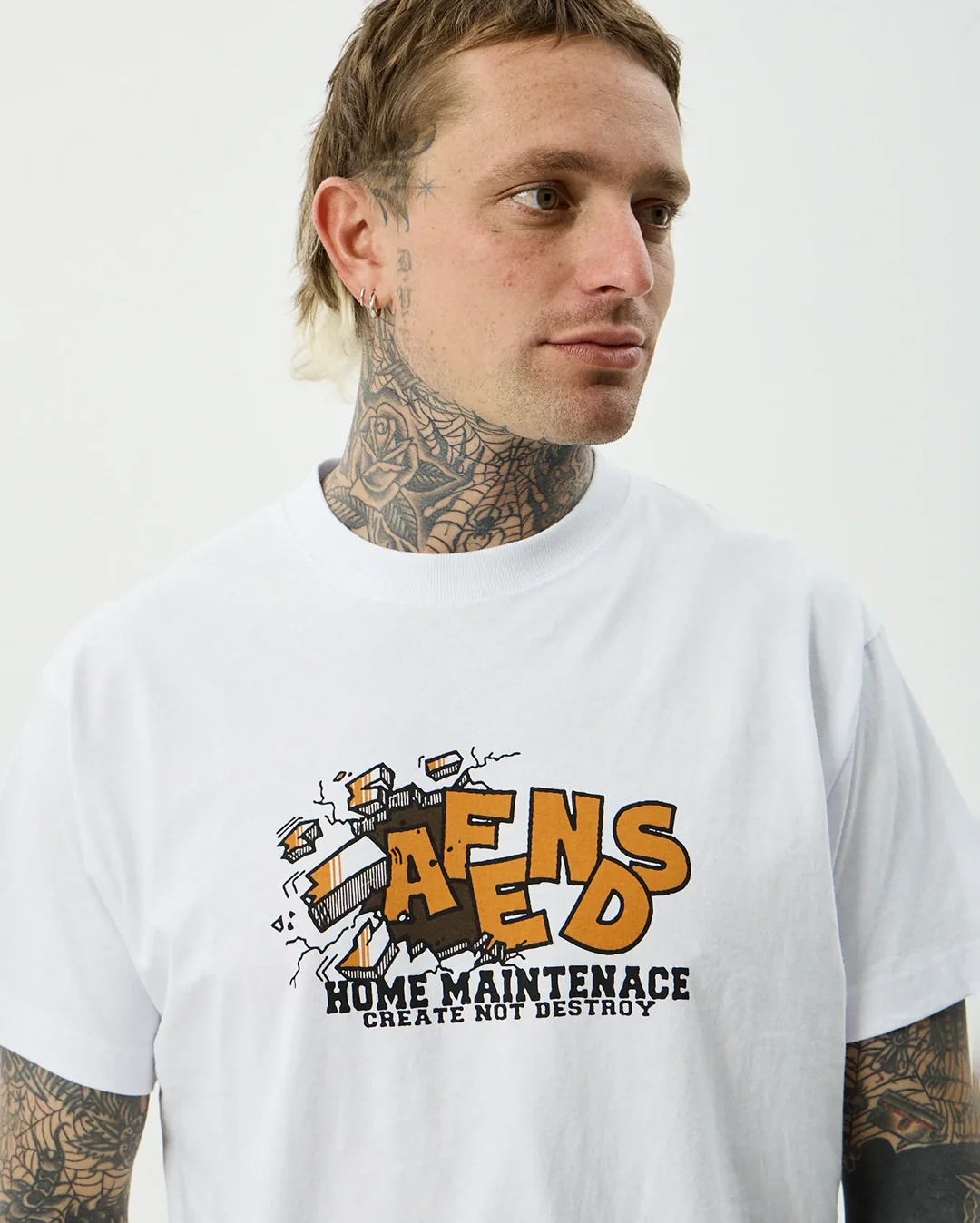 Maintenance Boxy Tee - White - Image 5