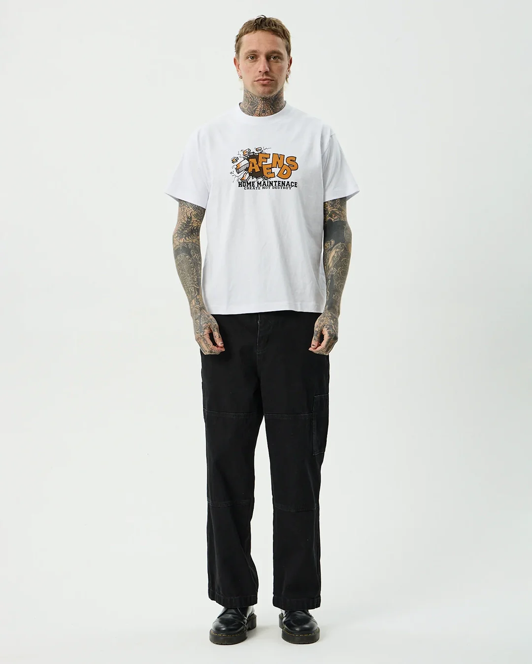 Maintenance Boxy Tee - White - Image 6