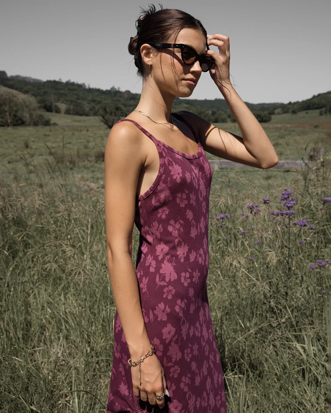 Marin - Maxi Dress - Port - Image 3