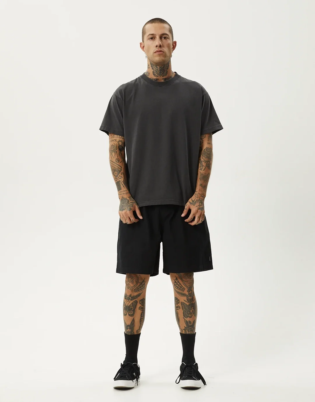 Ninety Eights Oversized 20" Shorts - Black - Image 2