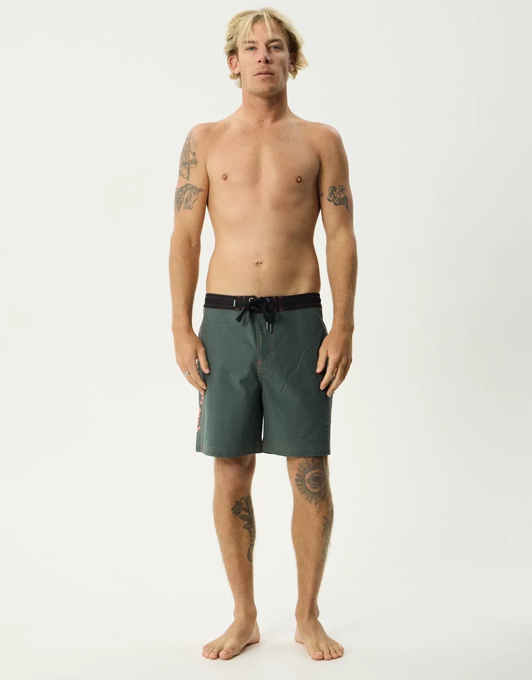 Petal Surf Related 18" Boardshorts - Pine - Image 4