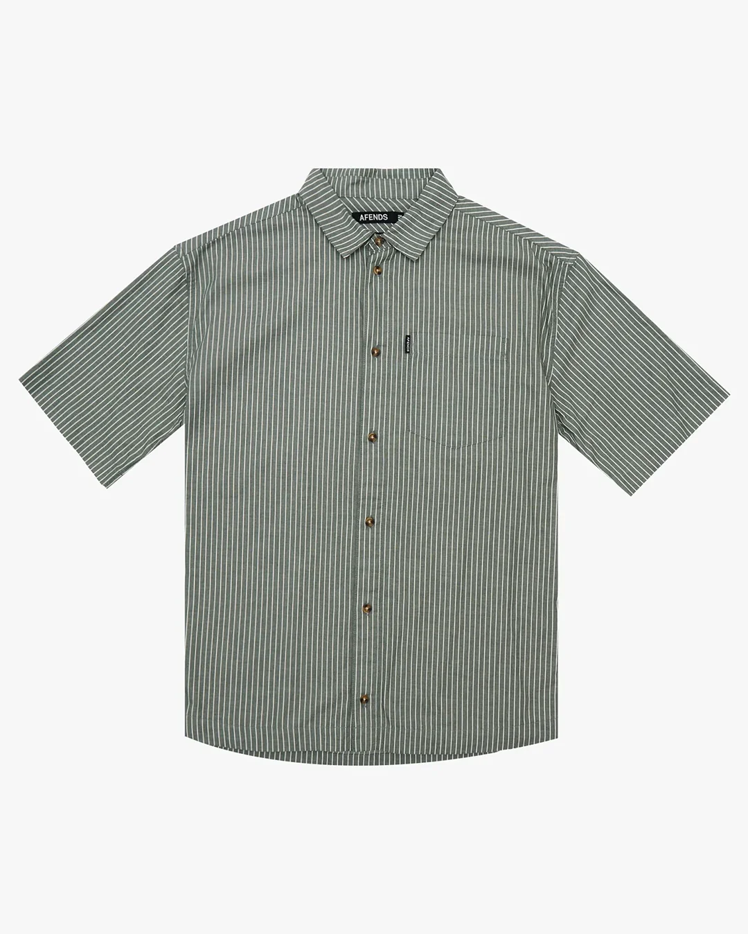 Pinned Short Sleeve Shirt - Sycamore Stripe - Image 9