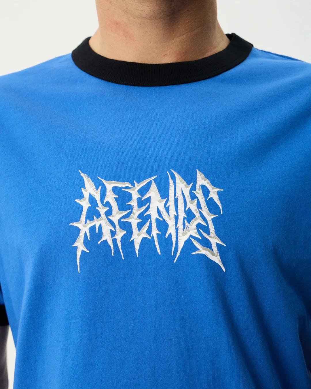 Rising Ringer T-Shirt - Marina - Image 5