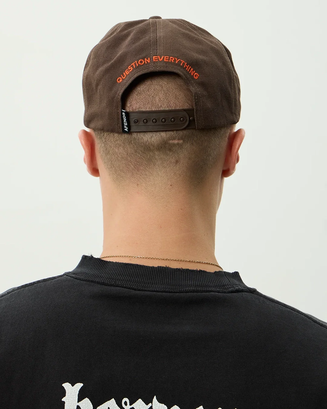 Rocked Recycled Five Panel Cap - Coffee - Image 12
