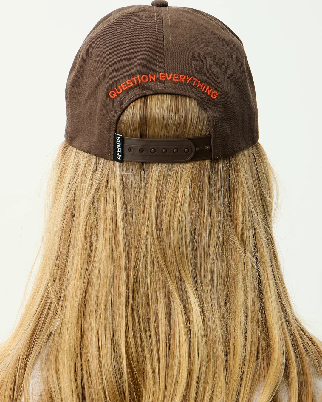 Rocked Recycled Five Panel Cap - Coffee - Image 7