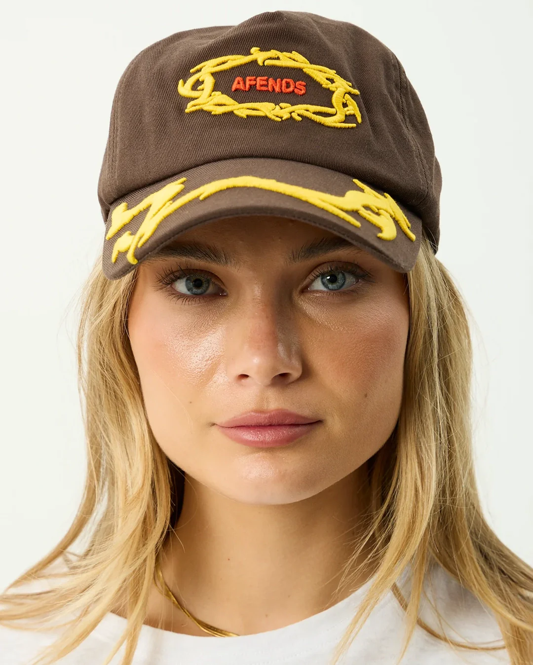 Rocked Recycled Five Panel Cap - Coffee - Image 8