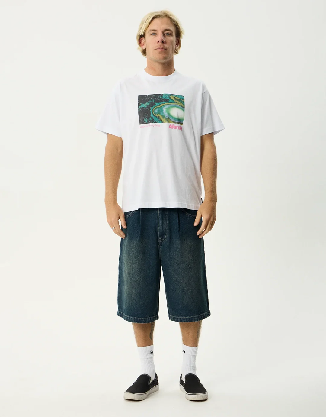 Space Race Boxy T-Shirt - White - Image 2
