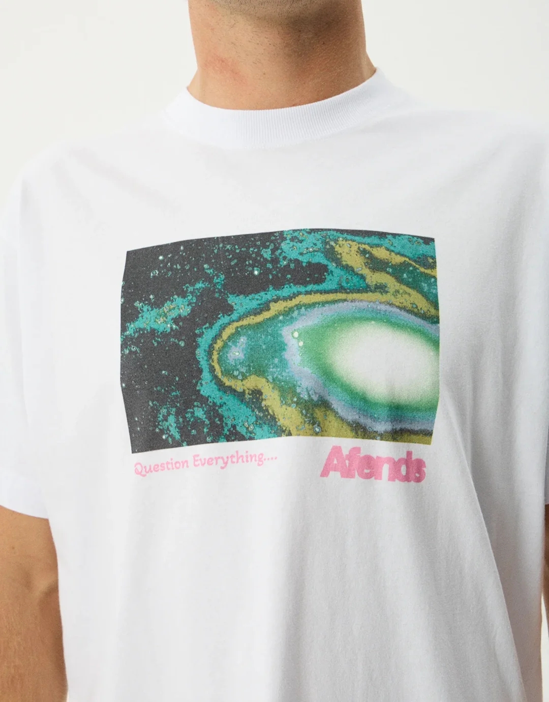 Space Race Boxy T-Shirt - White - Image 6