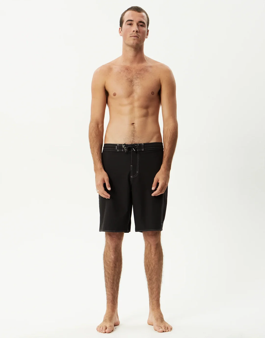 Surf Related Fixed Waist 20" Boardshorts - Black - Image 2