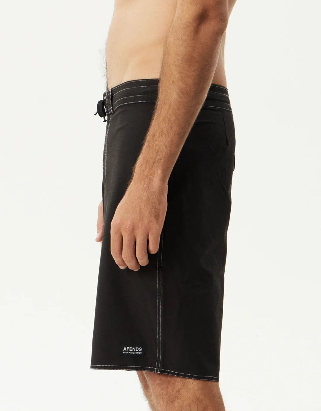 Surf Related Fixed Waist 20" Boardshorts - Black - Image 3
