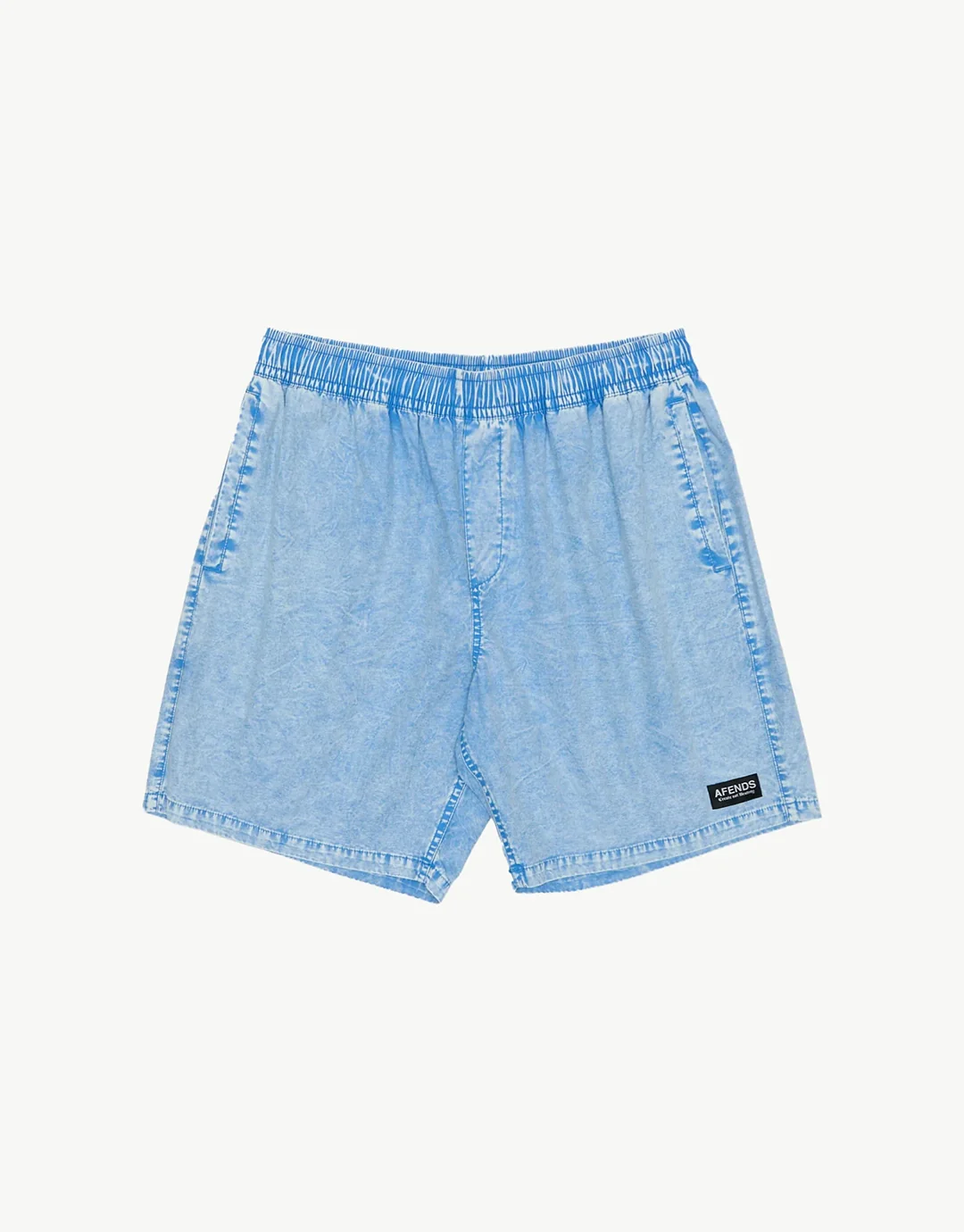 The Dopamine 18" Swim Shorts - Blue Acid Wash - Image 2