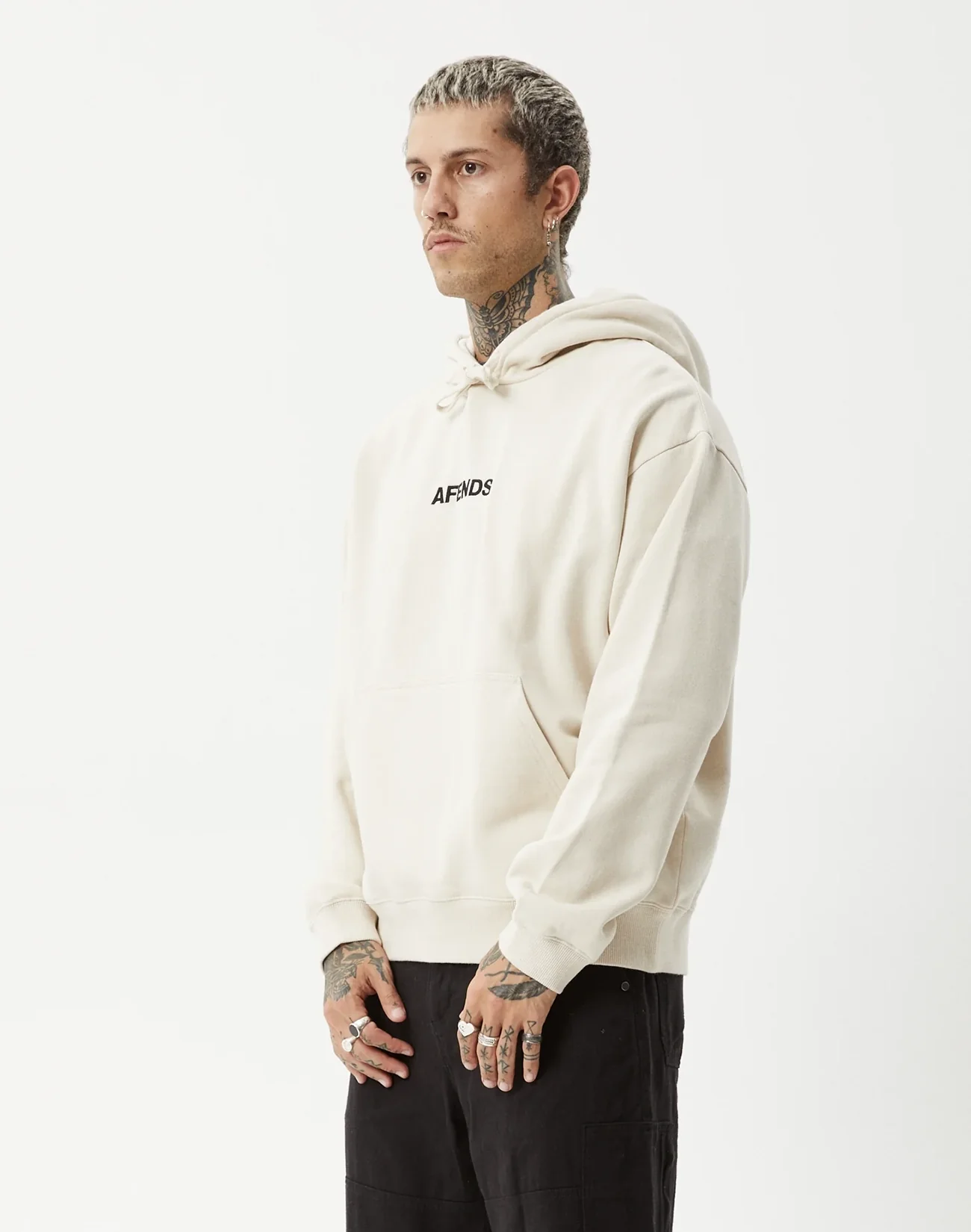 Vinyl Hoodie - Moonbeam - Image 3