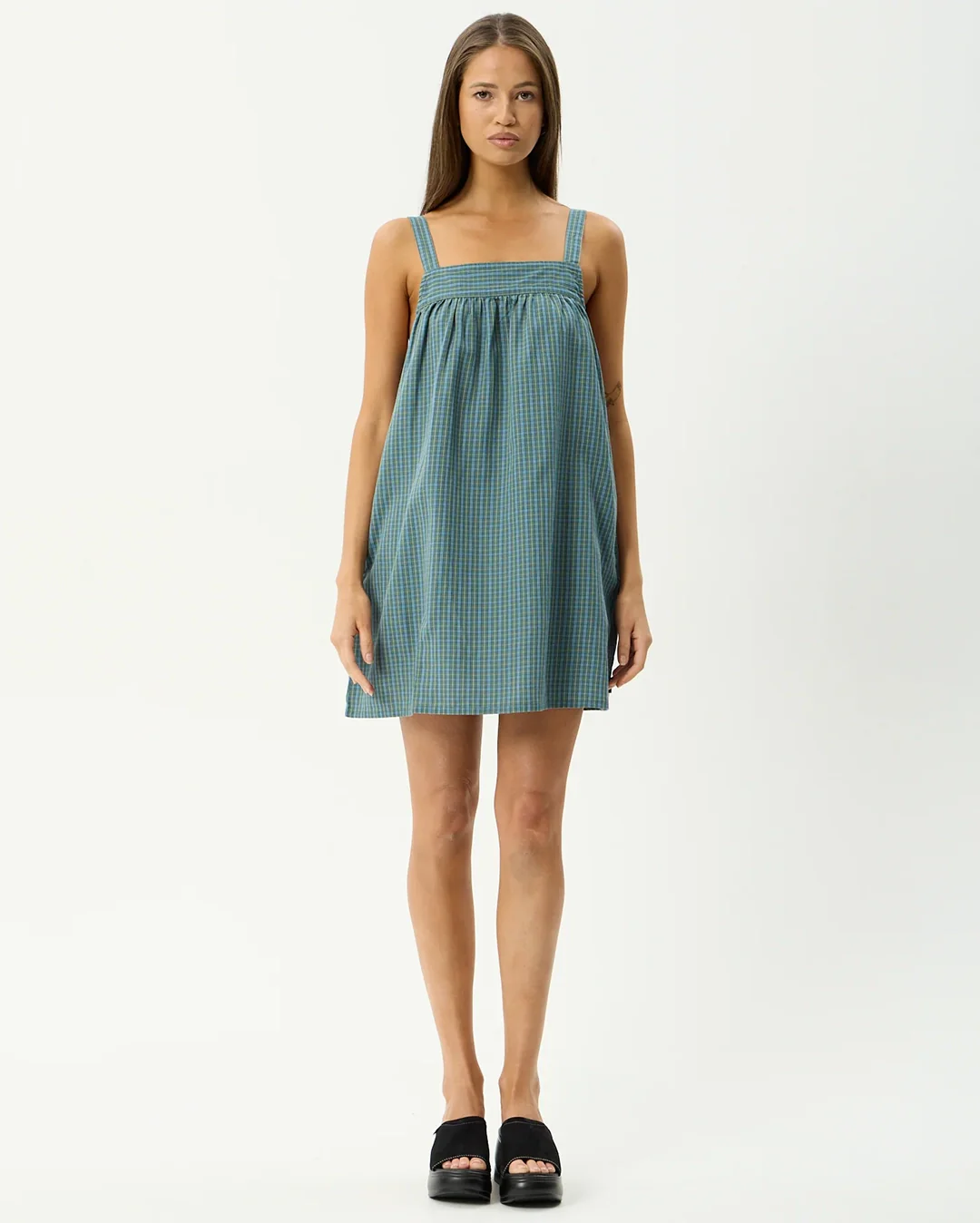 Voyager - Mini Dress - Deep Olive Voyager - Image 2