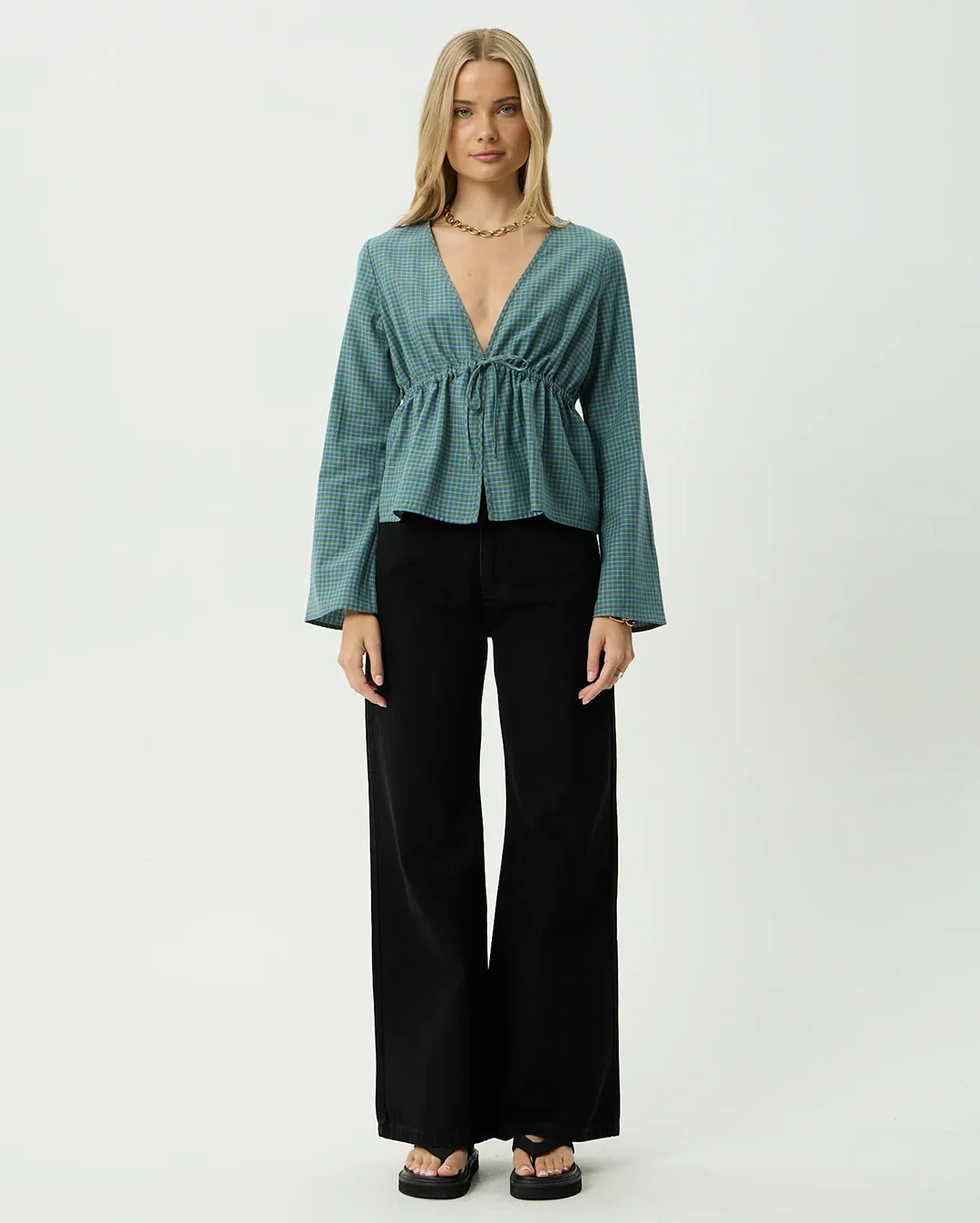 Voyager - Tie Top - Deep Olive Voyager - Image 2
