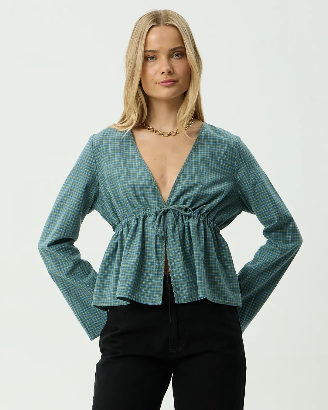 Voyager - Tie Top - Deep Olive Voyager - Image 3