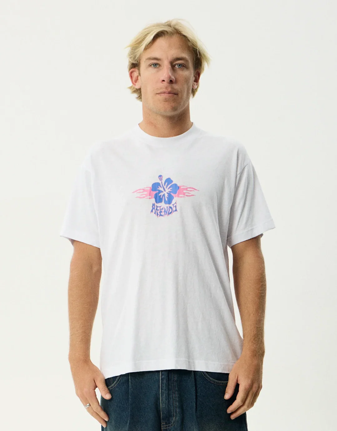 Wiped Out Boxy T-Shirt - White - Image 8