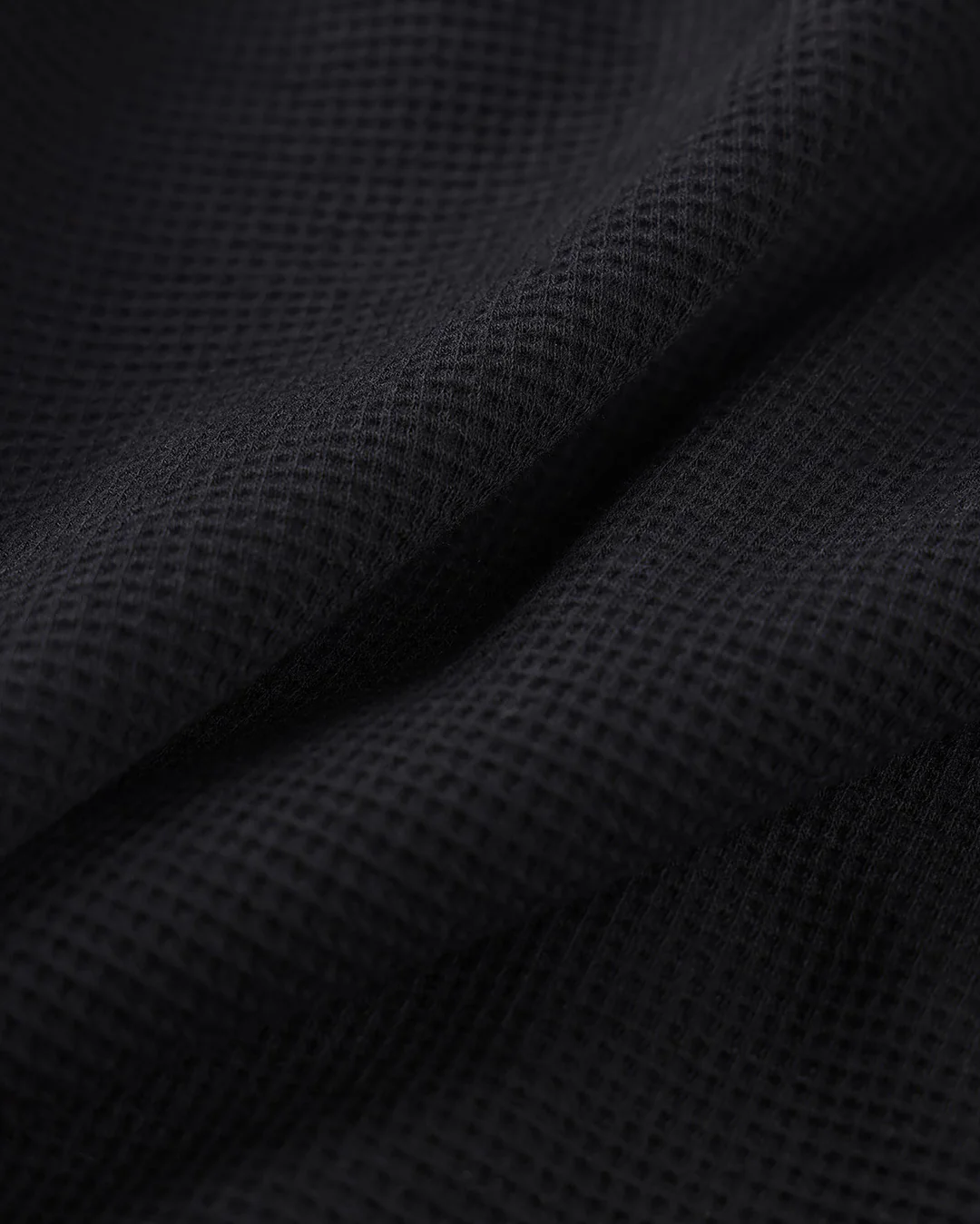 Ag Raglan Waffle - Black - Image 6