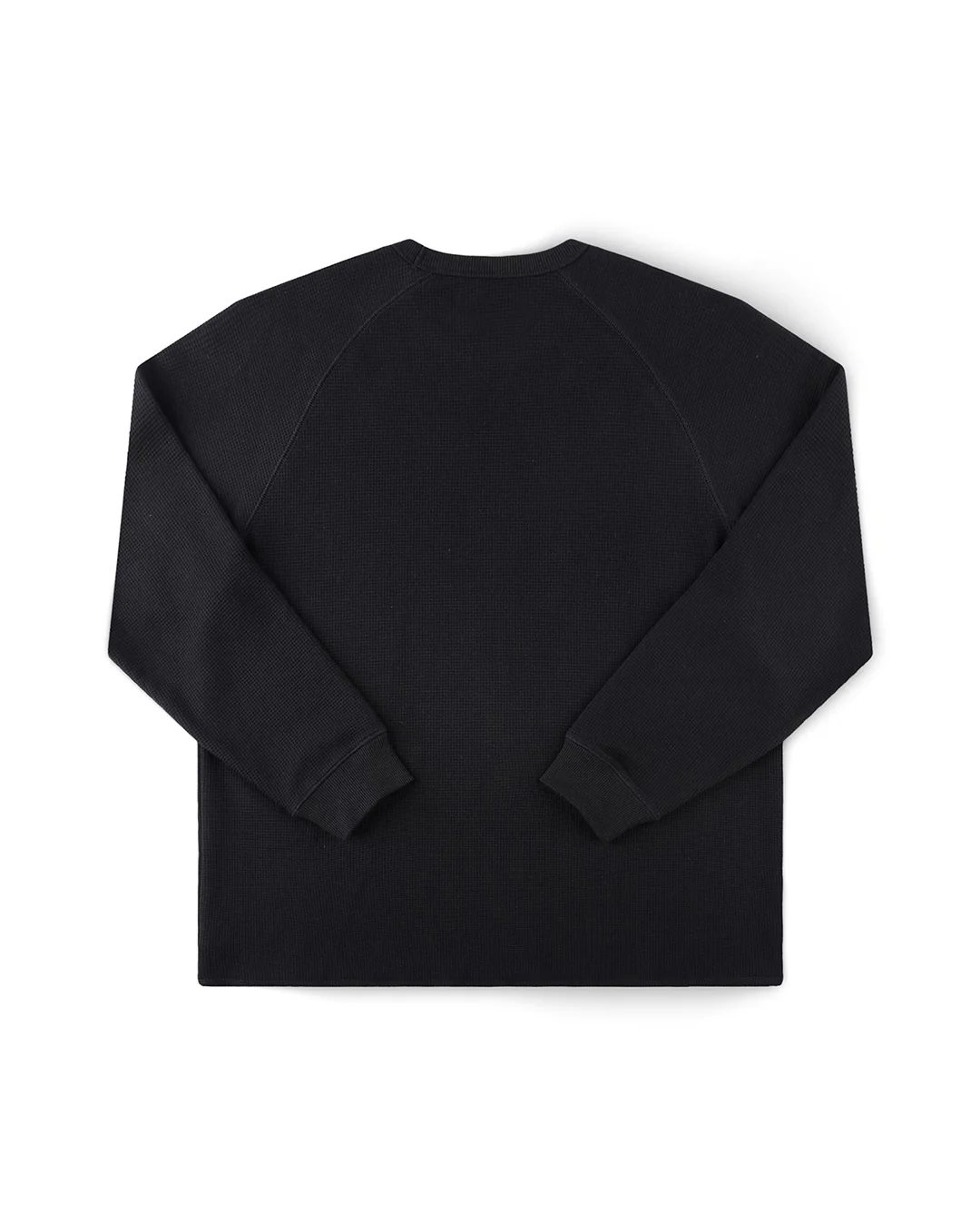 Ag Raglan Waffle - Black - Image 8