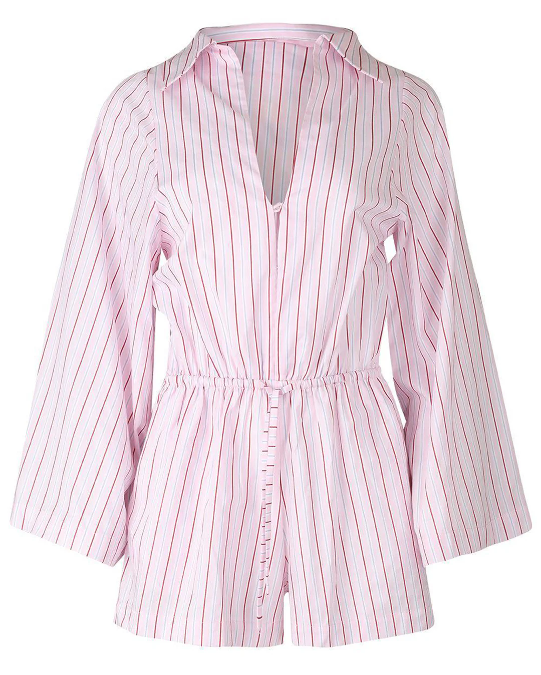 Aksel Playsuit - Fiori Stripe Palazzo - Image 2